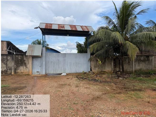 Foto del terreno en remate en Las Piedras, Madre de Dios